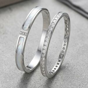 New Stainless Steel Bangles Set- Tarnish Free